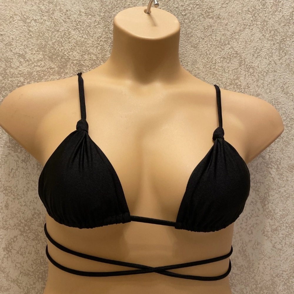 SHEIN Black Multi Way Strappy Bikini